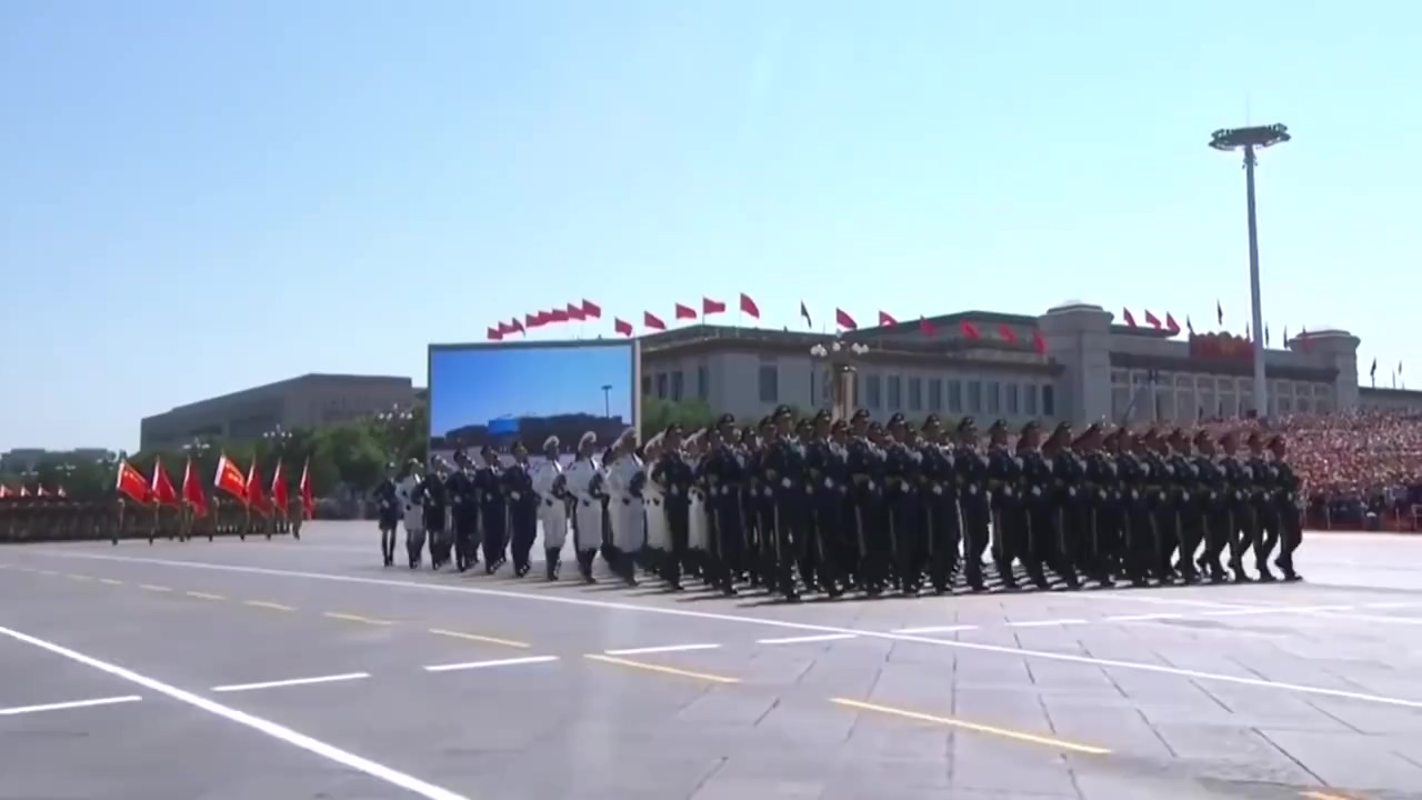 三軍儀仗隊出場視頻，榮耀與力量的展現，三軍儀仗隊榮耀與力量的震撼出場