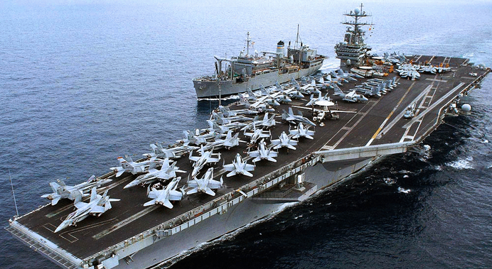 航空母艦的長寬高揭秘，全球海軍力量的核心載體，全球海軍核心力量，航空母艦的長寬高揭秘
